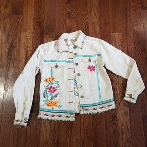 🧨BLOWOUT SALE🧨Z&L EMBROIDERED CANVAS JACKET